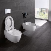 Geberit, Icon, capac wc cu soft close, 36x45 cm , duroplast